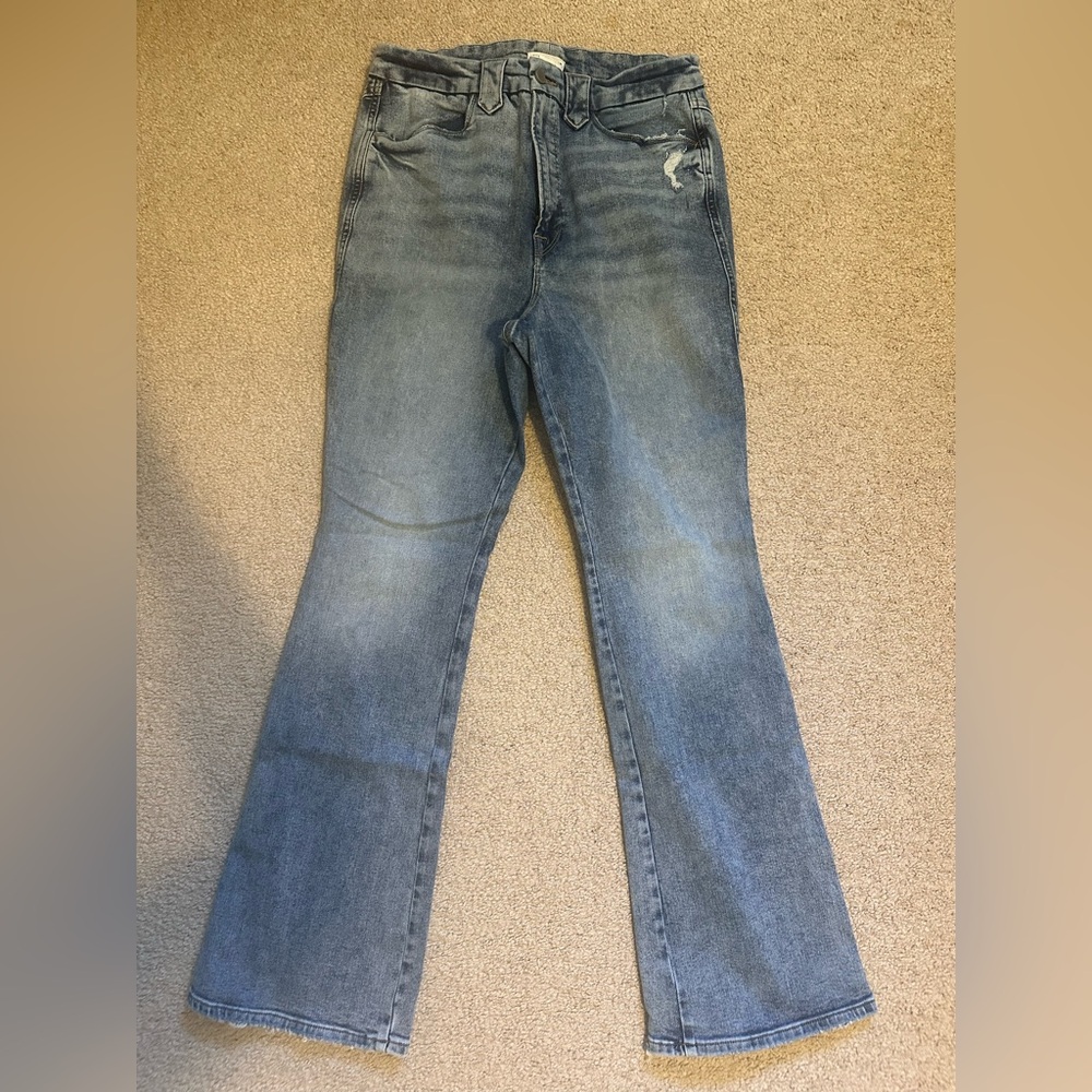 Good American SOFT-TECH GOOD CLASSIC SLIM BOOTCUT JEANS
